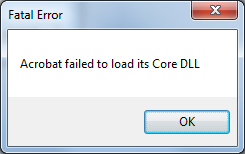 Fatal Error