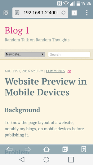 Preview this blog on a smartphone