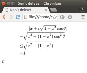 Visual effect of \mathcal at the bottom