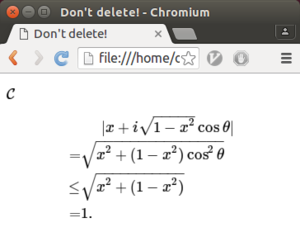 Visual effect of \mathcal at the top